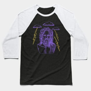 Zeus Greek God Baseball T-Shirt